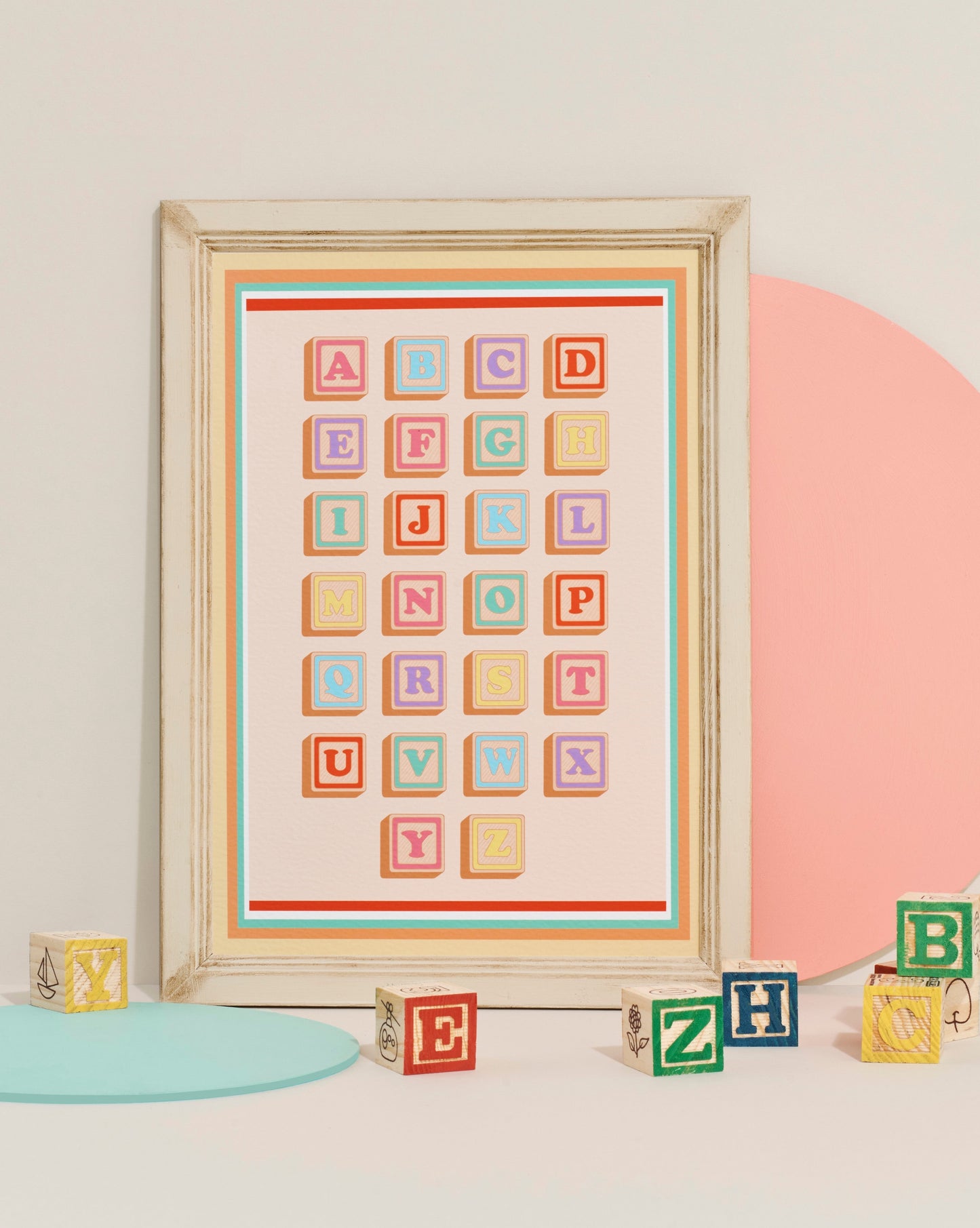 Alphabet Children's print A5