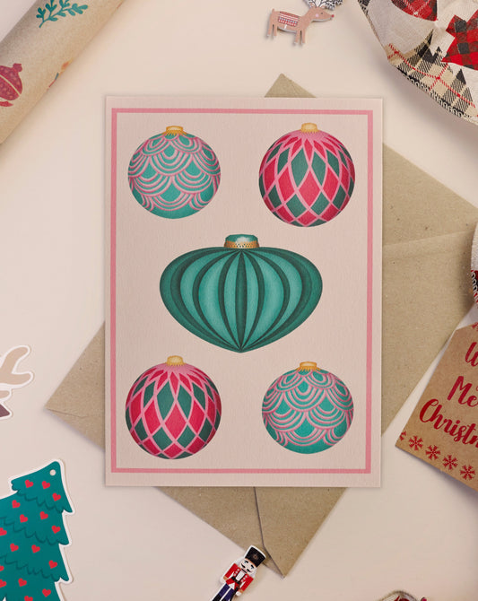 ‘Festive Bauble 2’ card