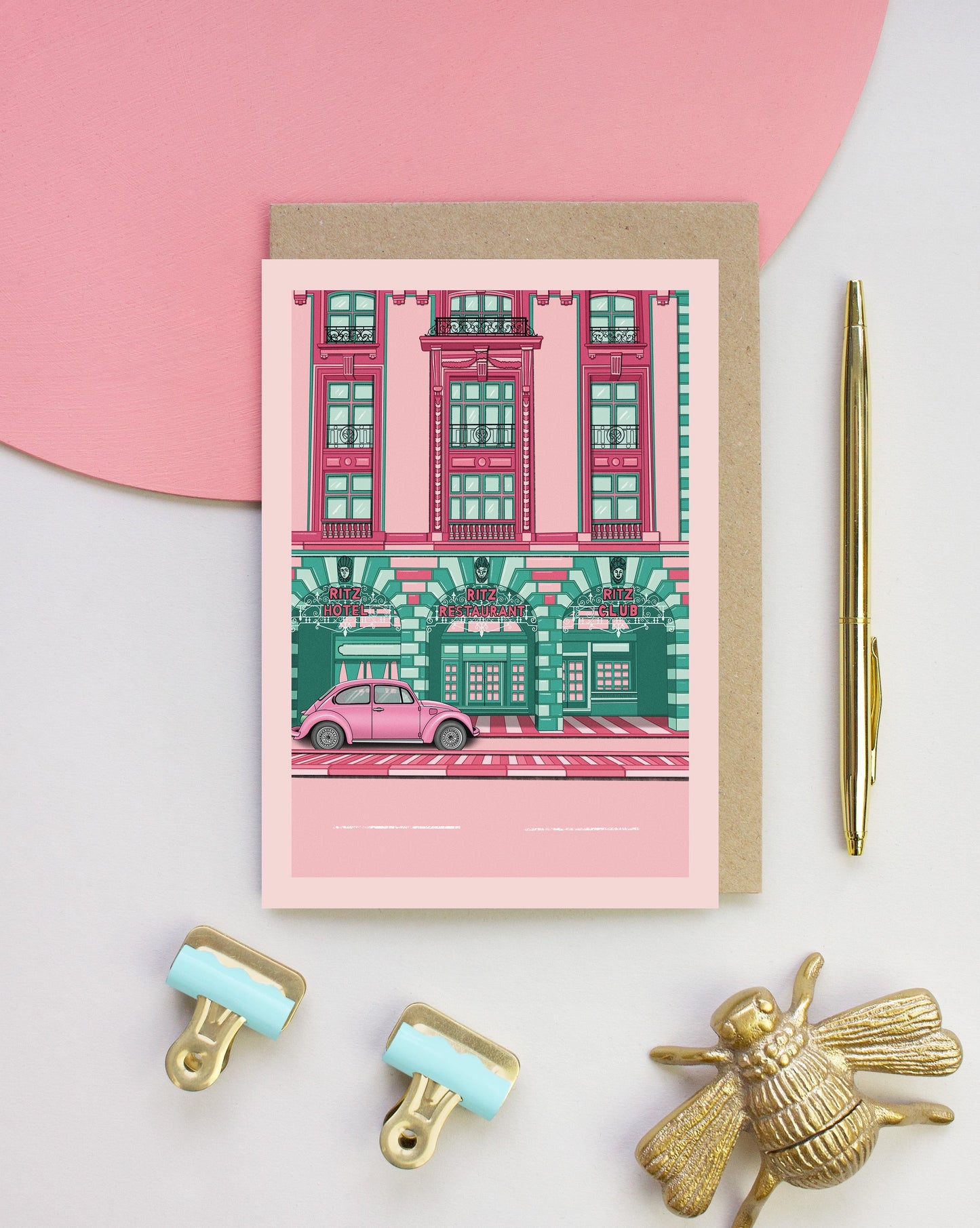 ‘Ritzy glam’ card