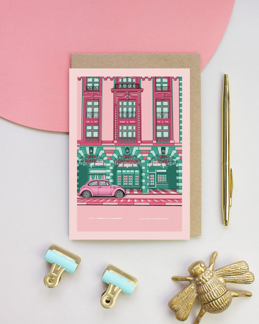 ‘Ritzy glam’ card