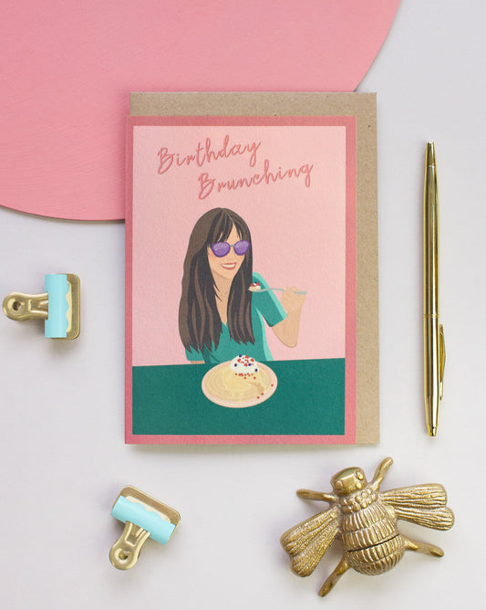 'Birthday Brunch' card