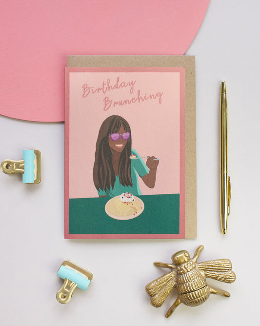 'Birthday Brunch' card