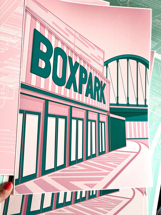 Boxpark Print A3