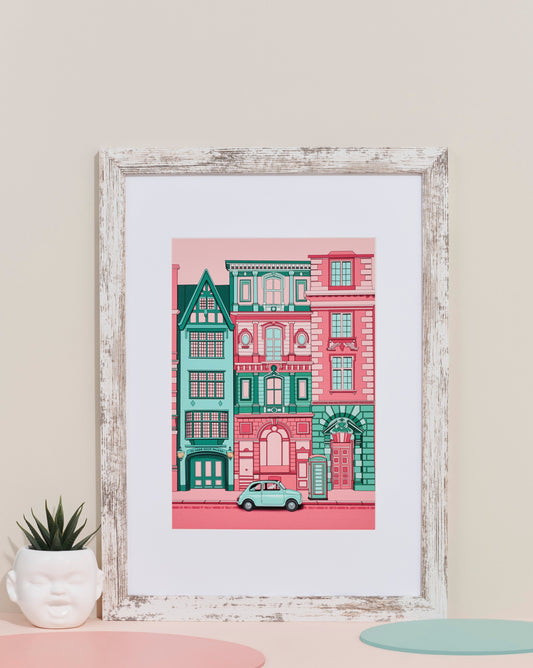 Fleet Street print A4