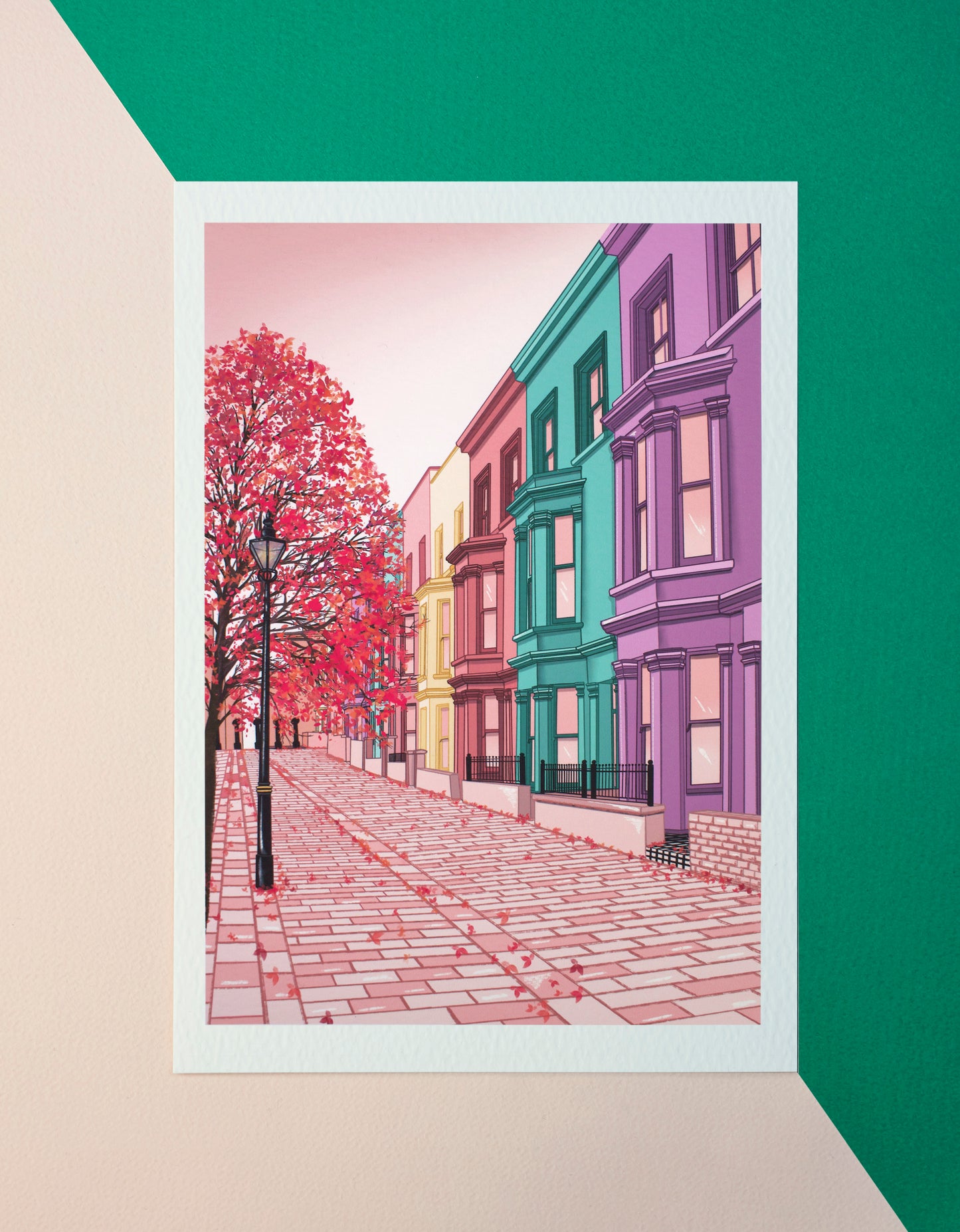 'Notting Hill street' Print