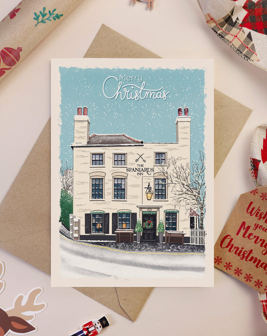 ‘Spaniards Inn’ card