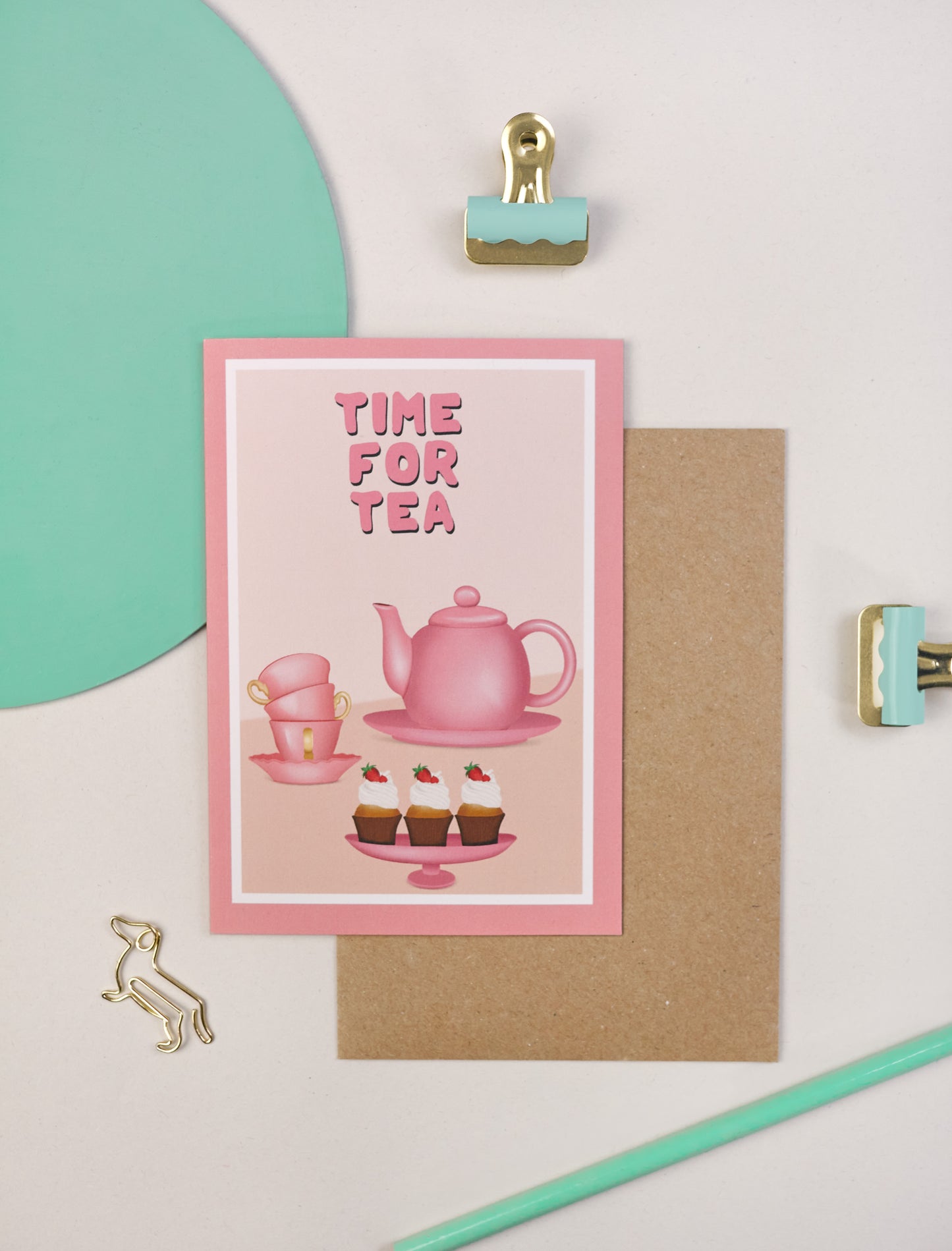 ‘Time for tea’ card