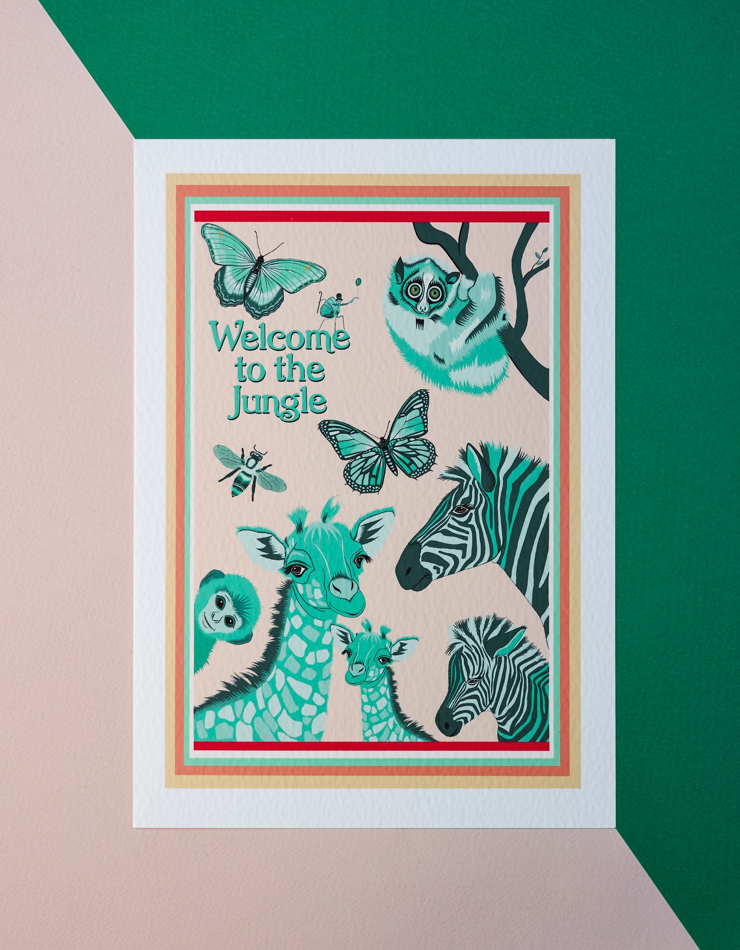 ‘Welcome to the jungle’ print