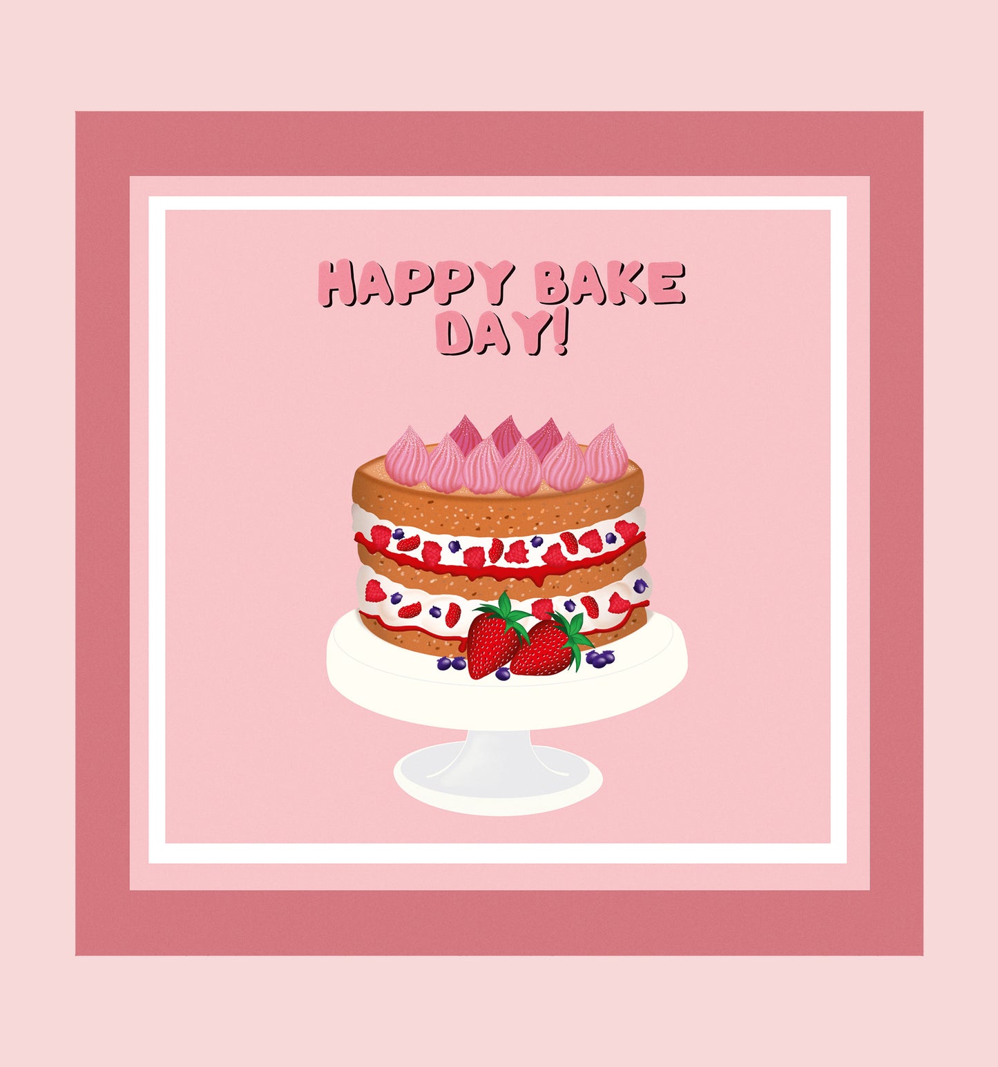 ‘Bake day’ card