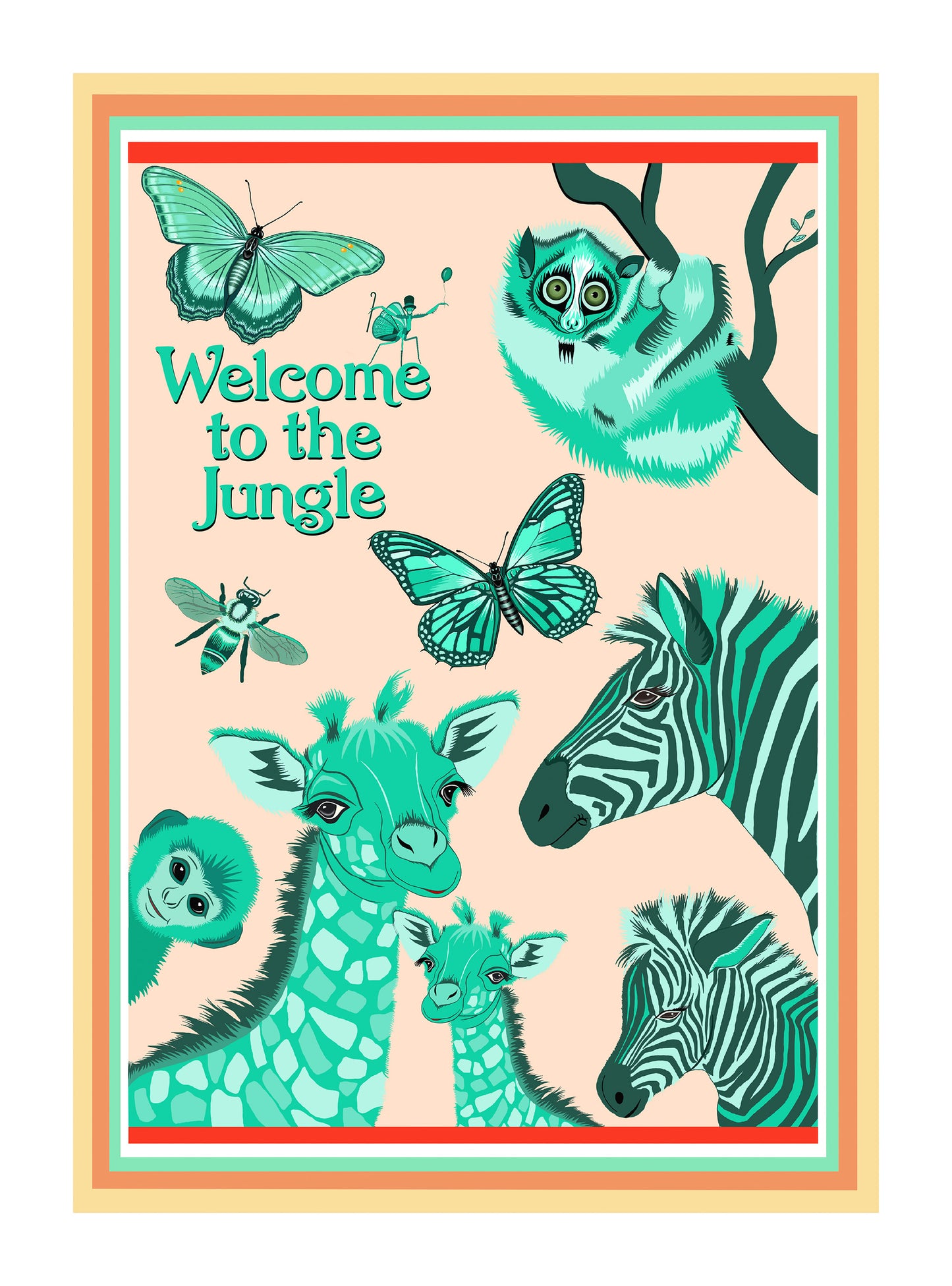 ‘Welcome to the jungle’ print