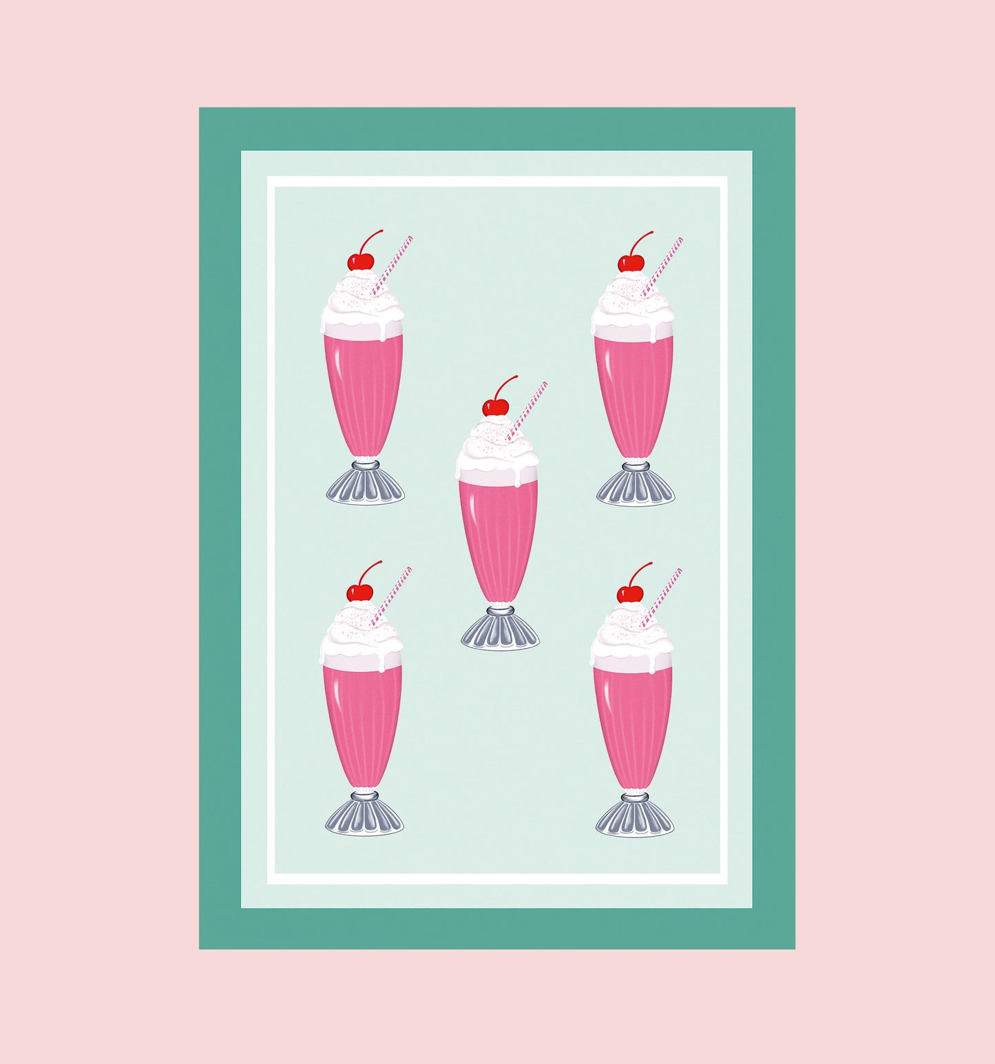 ‘Old fashioned shake’ card