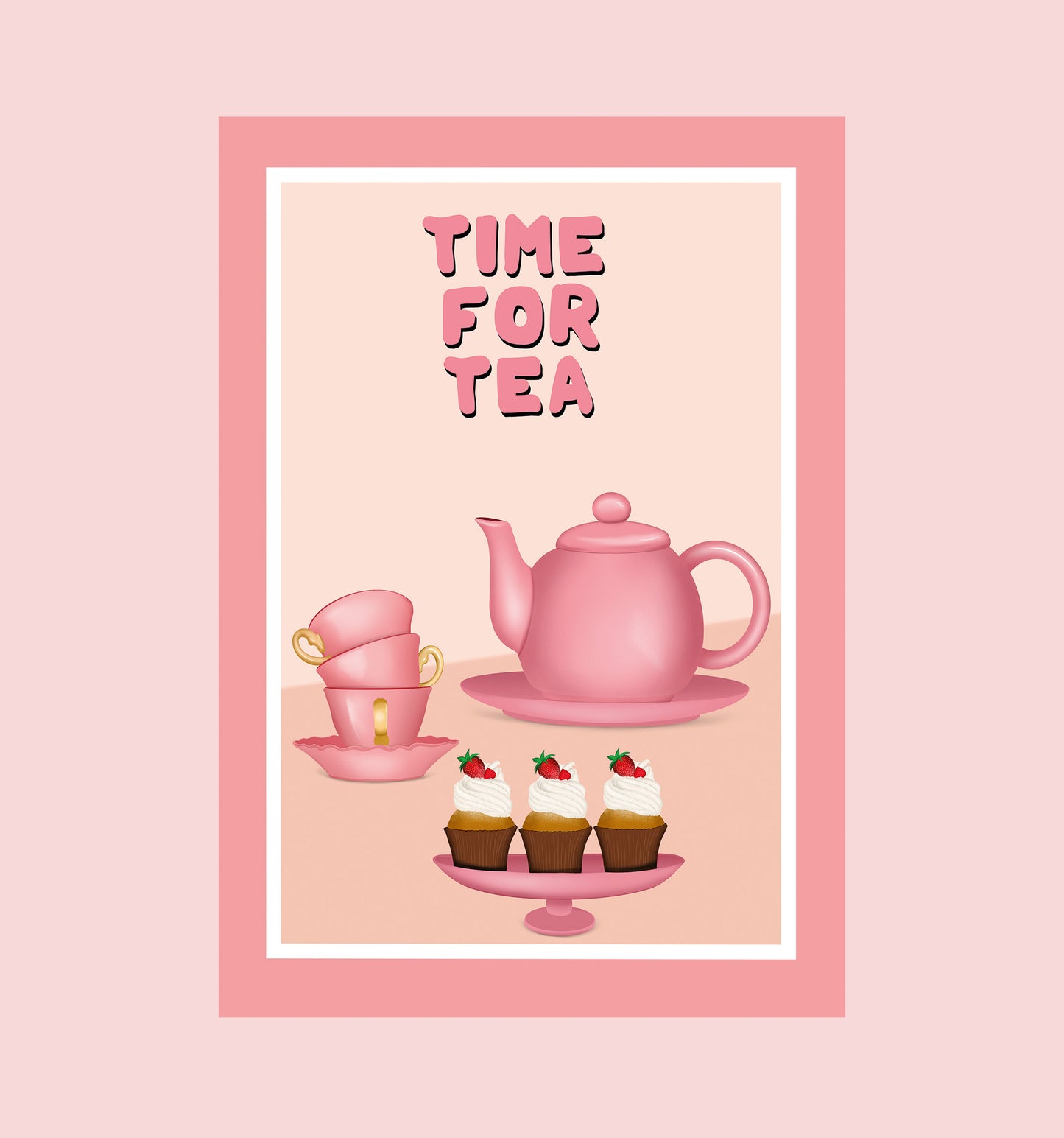 ‘Time for tea’ card